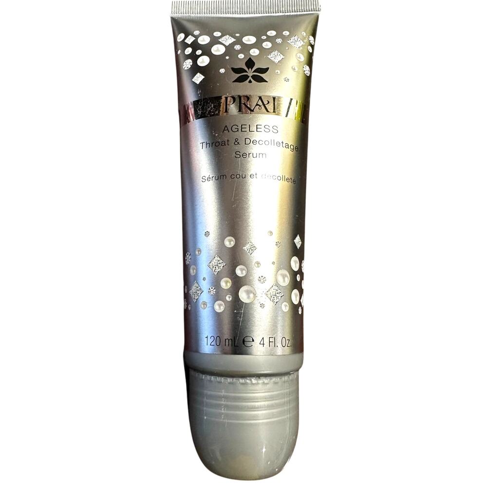 Prai Beauty Ageless Throat & Decolletage Serum 4 oz Tube Application-New-Sealed